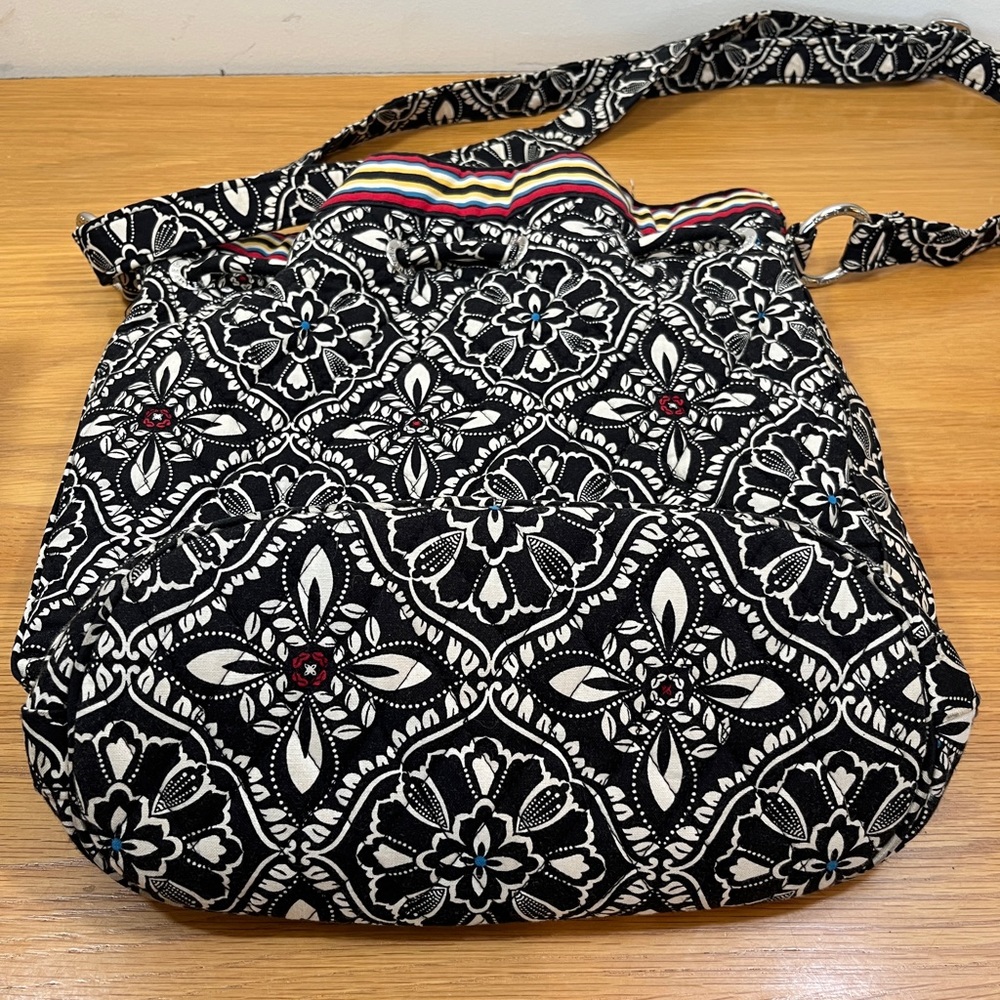 Vera Bradley Barcelona bucket bag.